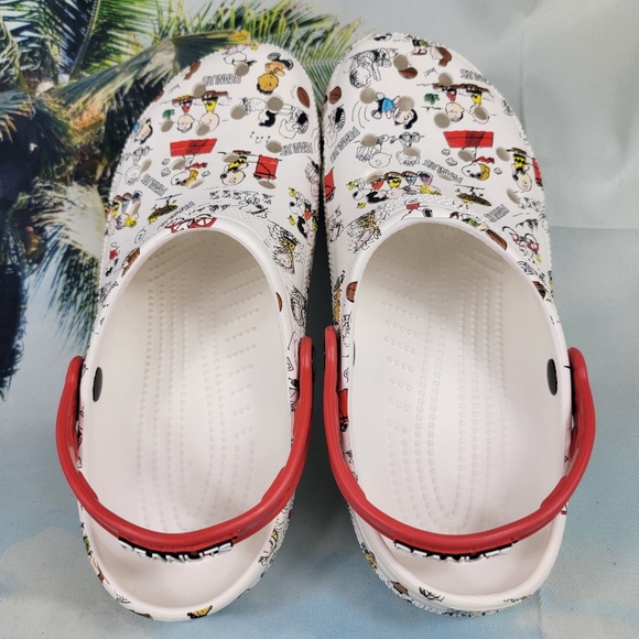 Crocs Classic Clogs X Peanuts Mens 9 Womens 11 - Picture 8 of 12